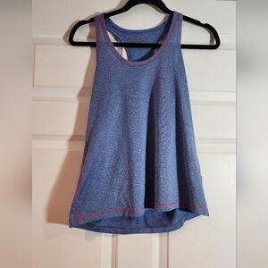 Layer 8 Blue And Pink Active Tank M